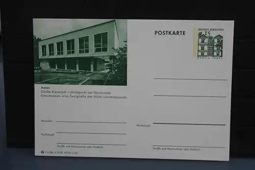 [Ansichtskarte] Aalen,  Bildpostkarte der Bundespost 1965. 