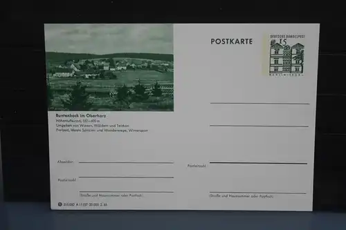 [Ansichtskarte] Buntenbock, Bildpostkarte der Bundespost 1965. 