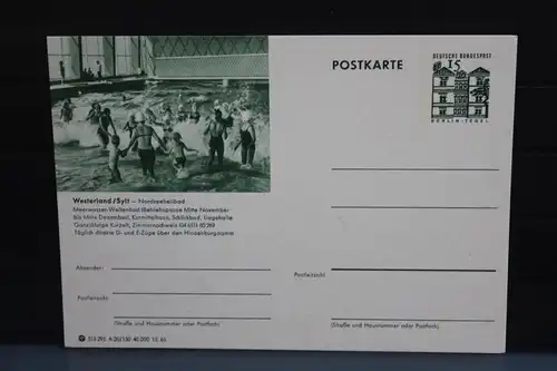 [Ansichtskarte] Westerland, Bildpostkarte der Bundespost 1965. 