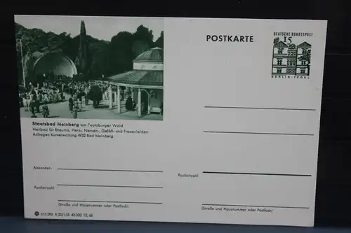[Ansichtskarte] Bad Meinberg, Bildpostkarte der Bundespost 1965. 