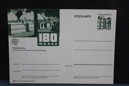 [Ansichtskarte] Friedrichshafen, Bildpostkarte der Bundespost 1965. 