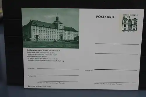 [Ansichtskarte] Schleswig, Bildpostkarte der Bundespost 1965. 