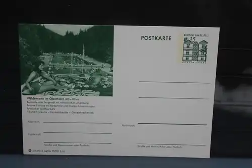 [Ansichtskarte] Wildemann,  Bildpostkarte der Bundespost 1965. 