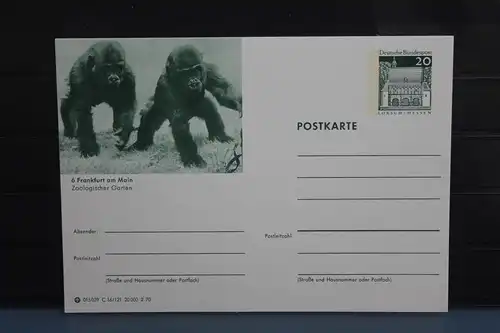 [Ansichtskarte] Frankfurt,  Bildpostkarte der Bundespost 1970. 