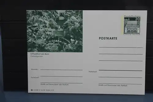 [Ansichtskarte] Frankfurt,  Bildpostkarte der Bundespost 1970. 