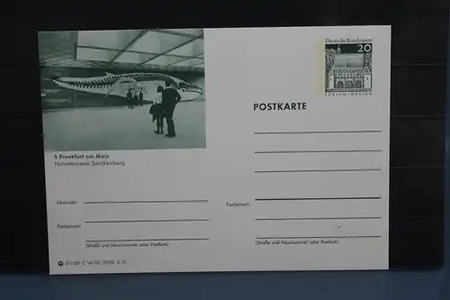 [Ansichtskarte] Frankfurt,  Bildpostkarte der Bundespost 1970. 