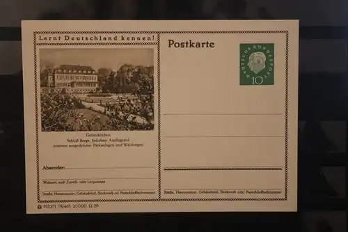 [Werbepostkarte] Bildpostkarte P 42 der Bundespost 1960: Gelsenkirchen. 