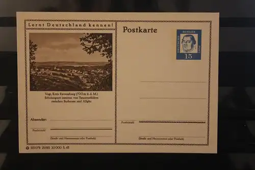 [Werbepostkarte] Bildpostkarte P 81 der Bundespost 1963: Vogt. 