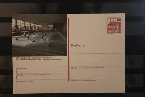 [Werbepostkarte] Bildpostkarte P 138; Teilserie "I" der Bundespost 1983: Helmbrechts. 