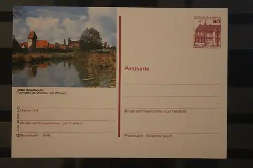 [Werbepostkarte] Bildpostkarte P 138; Teilserie "I" der Bundespost 1983:Dinkelsbühl. 