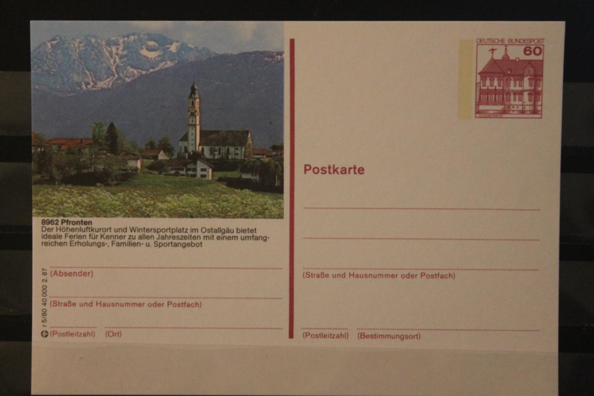 [Werbepostkarte] Bildpostkarte P 138; Teilserie "r" Der Bundespost 1987 ...