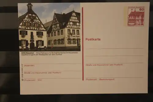 [Werbepostkarte] Bildpostkarte P 138; Teilserie "r" der Bundespost 1987:Neuwied. 