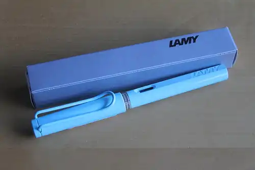 LAMY Safari Vintage Füllfederhalter  aquasky; M-Feder, zeitlich limitierte Special Edition; OVP