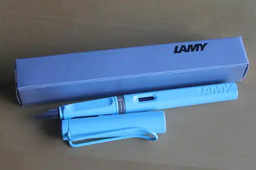 LAMY Safari Vintage Füllfederhalter  aquasky; M-Feder, zeitlich limitierte Special Edition; OVP