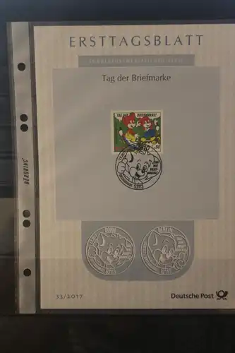 Deutschland 2017; Ersttagsblatt ETB 33/2017: Tag der Briefmarke;  MiNr. 3331