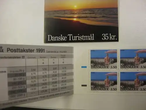 Skandinavien-NORDEN-Gemeinschaftsausgabe 1991 Dänemark Markenheft MH 