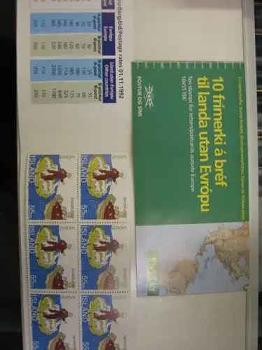 CEPT 1994 Island Markenheft MH