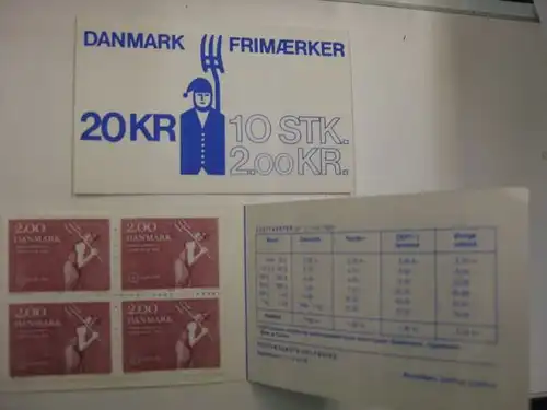 CEPT 1982 Dänemark Markenheft MH