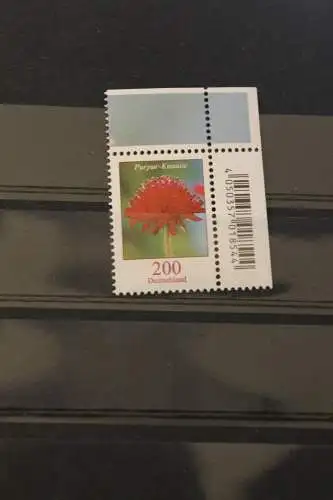 Deutschland 2022; Freimarke Blumen: Purpur-Knautie, 200, MiNr. 3556, ER, postfrisch