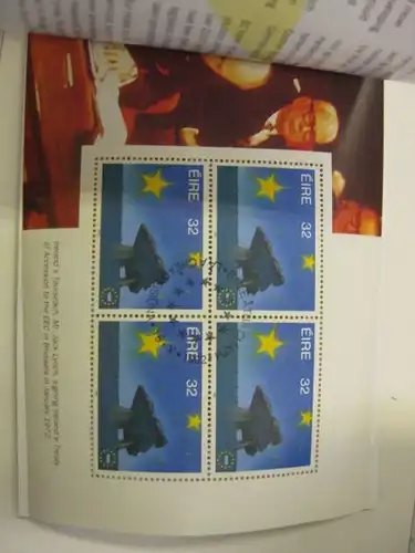 CEPT Mitläufer-/Symphatieausgabe Irland 1992 Europ. Binnenmarkt Prestige-Markenheft MH