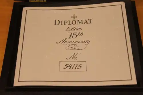 DIPLOMAT; Diplomat Füllfederhalter Limitierte Auflage von weltweit 75 Exemplaren nummeriert 54/75