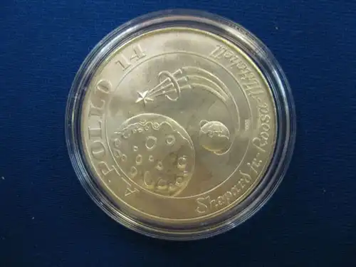 Silbermedaille APOLLO14  Medaille aus Sterlingsilber