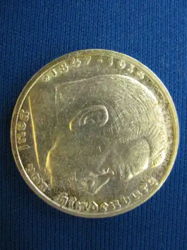 5 Mark 1936 D Kursmünze Silber 900