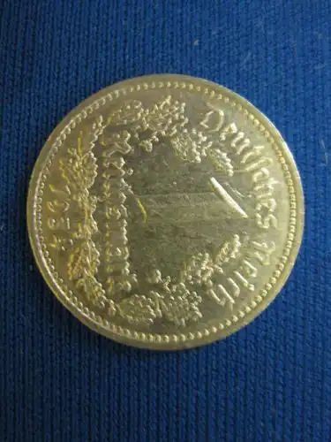 1 Mark Kursmünze 1934 G