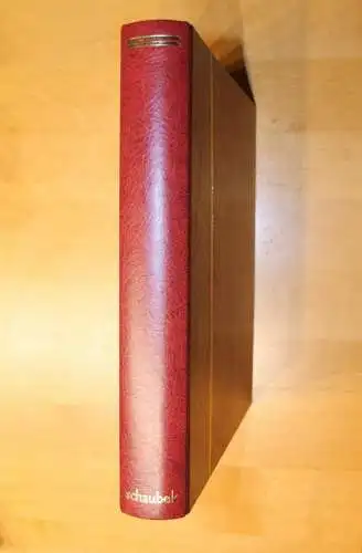 Schaubek Ringbinder "Attache", rot, mit 16 Einsteckblättern; B-Ware; bitte lesen