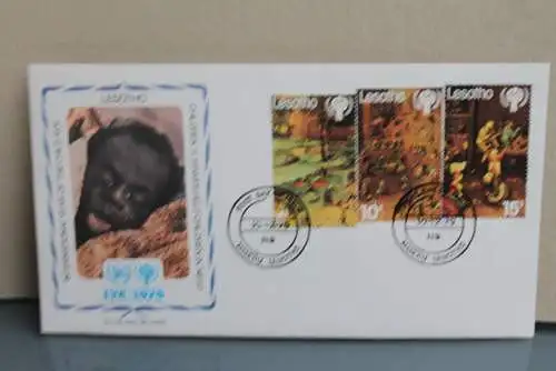 Lesotho 1979; IYC 1979; Internationales Jahr des Kindes; FDC