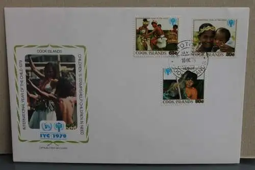 Cook Islands 1979; IYC 1979; Internationales Jahr des Kindes; FDC