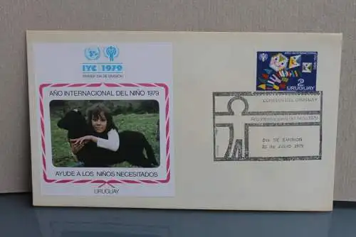 Uruguay 1979; IYC 1979; Internationales Jahr des Kindes; FDC