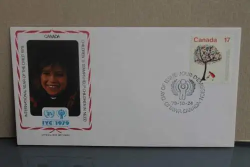 Canada 1979; IYC 1979; Internationales Jahr des Kindes; FDC