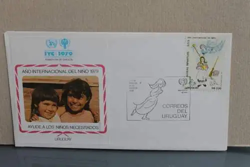 Uruguay 1979; IYC 1979; Internationales Jahr des Kindes; FDC