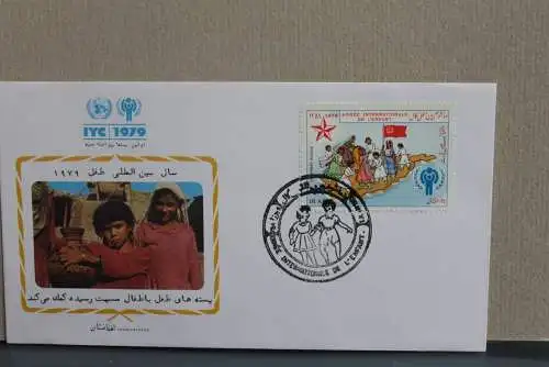 Afghanistan 1979; IYC 1979; Internationales Jahr des Kindes; FDC