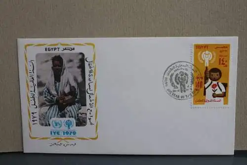 Ägypten  / Egypt 1979; IYC 1979; Internationales Jahr des Kindes; FDC