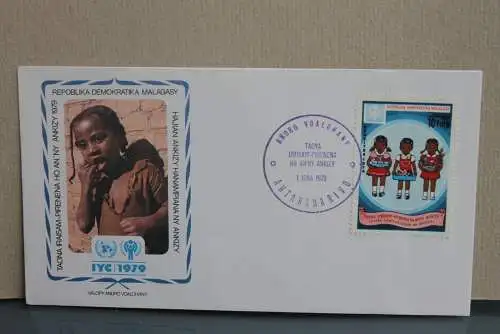 Malagasy 1979; IYC 1979; Internationales Jahr des Kindes; FDC