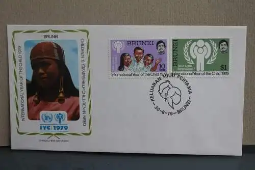 Brunei 1979; IYC 1979; Internationales Jahr des Kindes; FDC