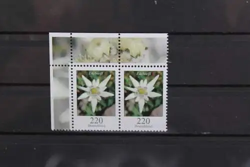 Deutschland; Freimarken: Blumen: waagerechtes Paar 220 C.; Edelweiß; MiNr. 2530, MNH