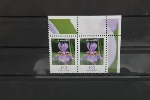 Deutschland; Freimarken: Blumen: waagerechtes Paar 145 C.; Schwertlilie; MiNr. 2507, MNH