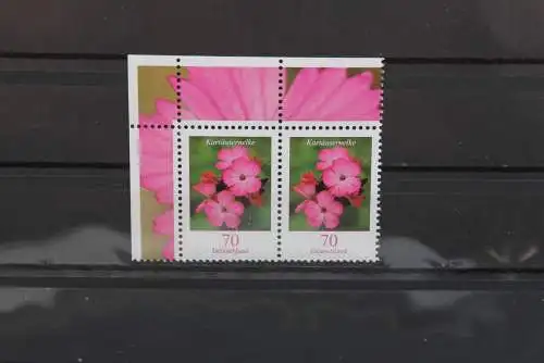 Deutschland; Freimarken: Blumen: waagerechtes Paar 70 C.; Kartäusernelke; MiNr. 2529, MNH