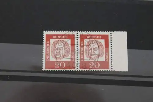 Deutschland 1961; Bedeutende Deutsche waagerechter ZD 20 Pf. MiNr. 352 x; gestempelt