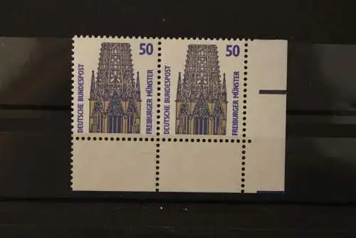 Deutschland 1987; Sehenswürdigkeiten; waagerechtes Paar 50;  MiMr. 1340, ER, MNH