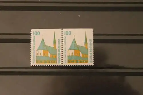 Deutschland 2003; Sehenswürdigkeiten; waagerechtes Paar 100;  MiMr. 1406 C, MNH