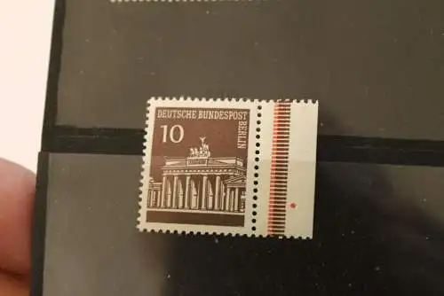 Berlin 1966; Brandenburger Tor; 10 Pf.; 20 Pf. Seitenrand; MiNr. 286-87, MNH