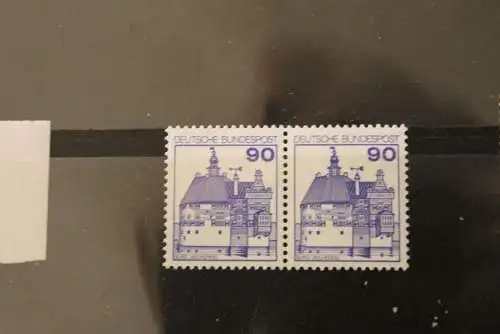 Deutschland 1978; Burgen und Schlösser; waagerechtes Paar 90 Pf., MiNr. 997; MNH