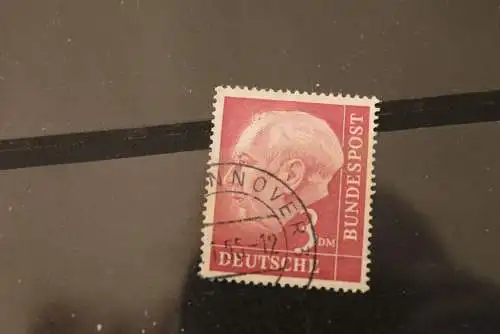 Deutschland 1954, Heuss (I); MiNr. 196 x, 3 DM sauber gestempelt