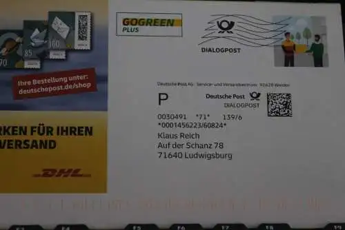 Deutschland, Dialogpost; Eigenausgabe der Deutsche Post, Mai/Juni 2024, ungeöffnet