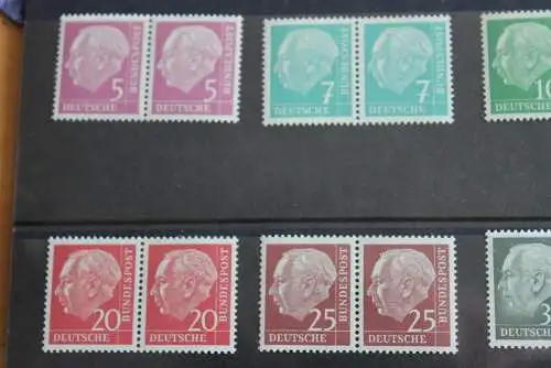 Deutschland 1960; Heuss Lumogen; MiNr. 179y-260y; 8 Werte; kompletter Satz; MNH