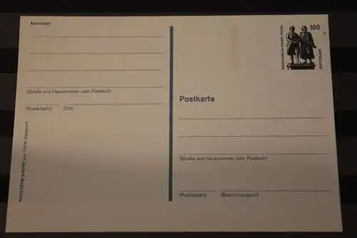 Deutschland 1997; Ganzsache Postkarte  Sehenswürdigkeiten P 157, ungebraucht